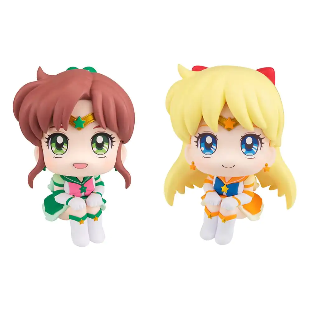 Sailor Moon Cosmos Look Up PVC Statue Eternal Sailor Jupiter & Eternal Sailor Venus 11 cm Produktfoto