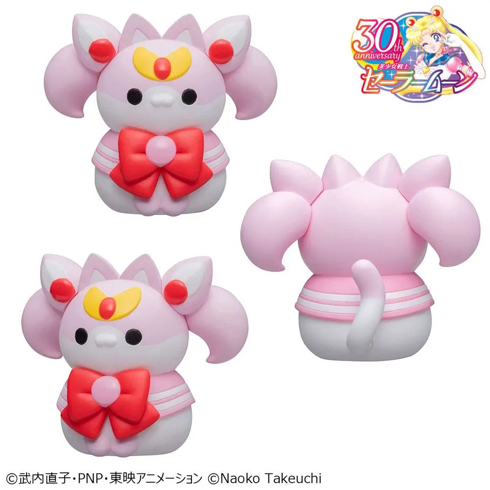 Sailor Moon Mega Cat Project Trading Figurn Sailor Mewn Vol. 2 Special set 3 cm Produktfoto