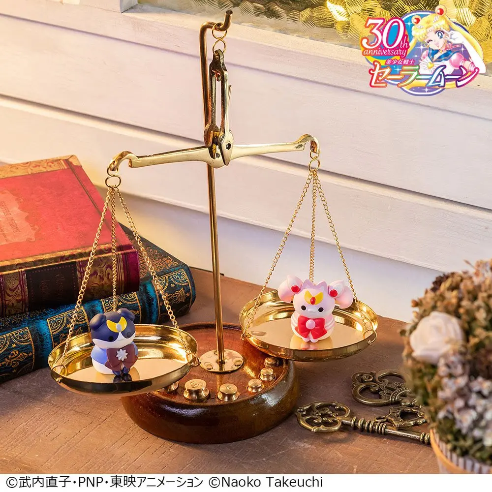 Sailor Moon Mega Cat Project Trading Figurn Sailor Mewn Vol. 2 Special set 3 cm Produktfoto