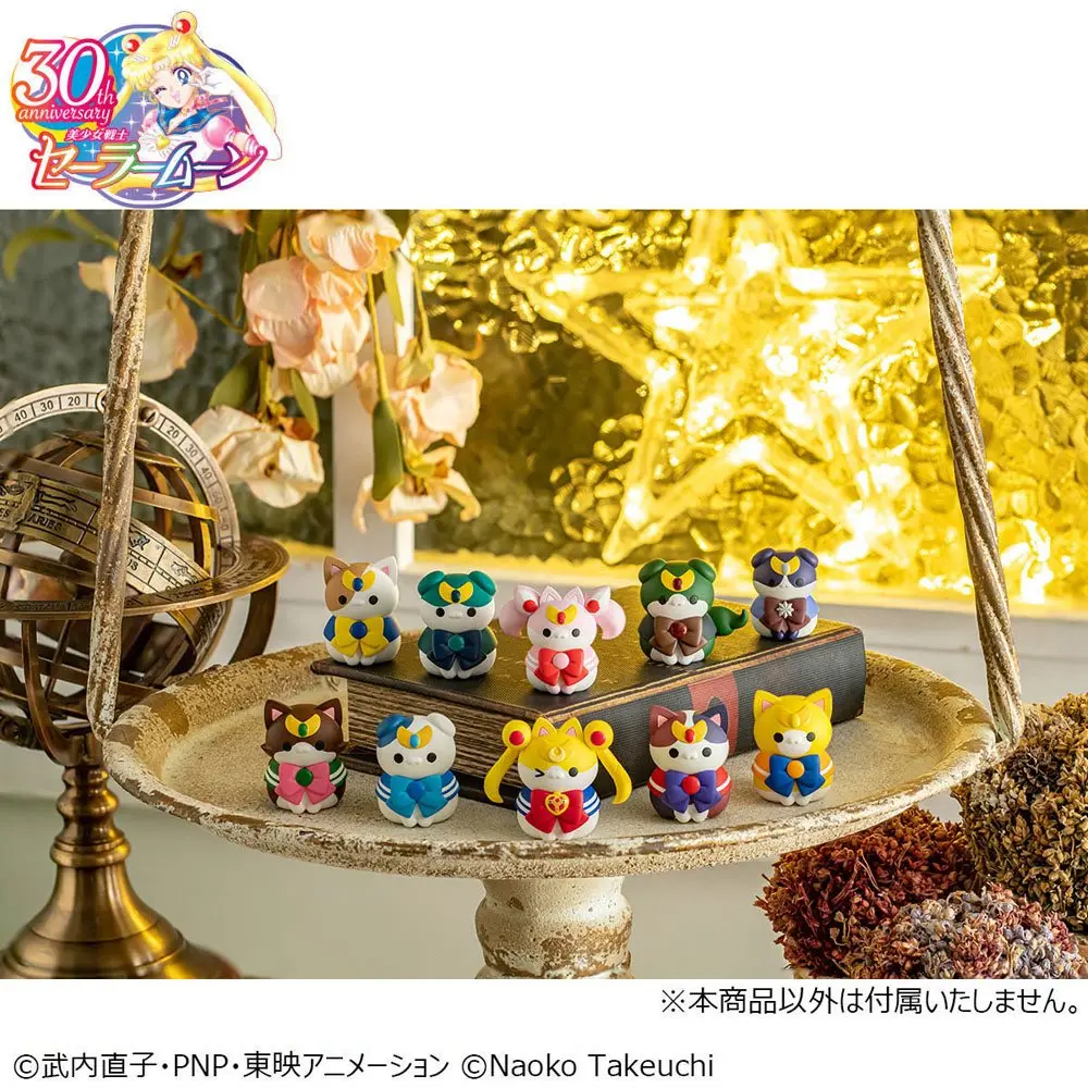 Sailor Moon Mega Cat Project Trading Figurn Sailor Mewn Vol. 2 Special set 3 cm Produktfoto