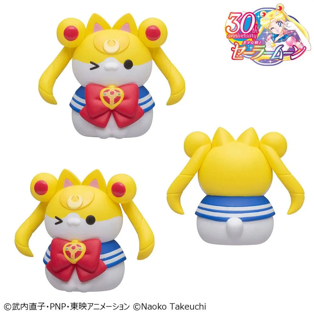 Sailor Moon Mega Cat Project Trading Figurn Sailor Mewn Vol. 2 Special set 3 cm Produktfoto