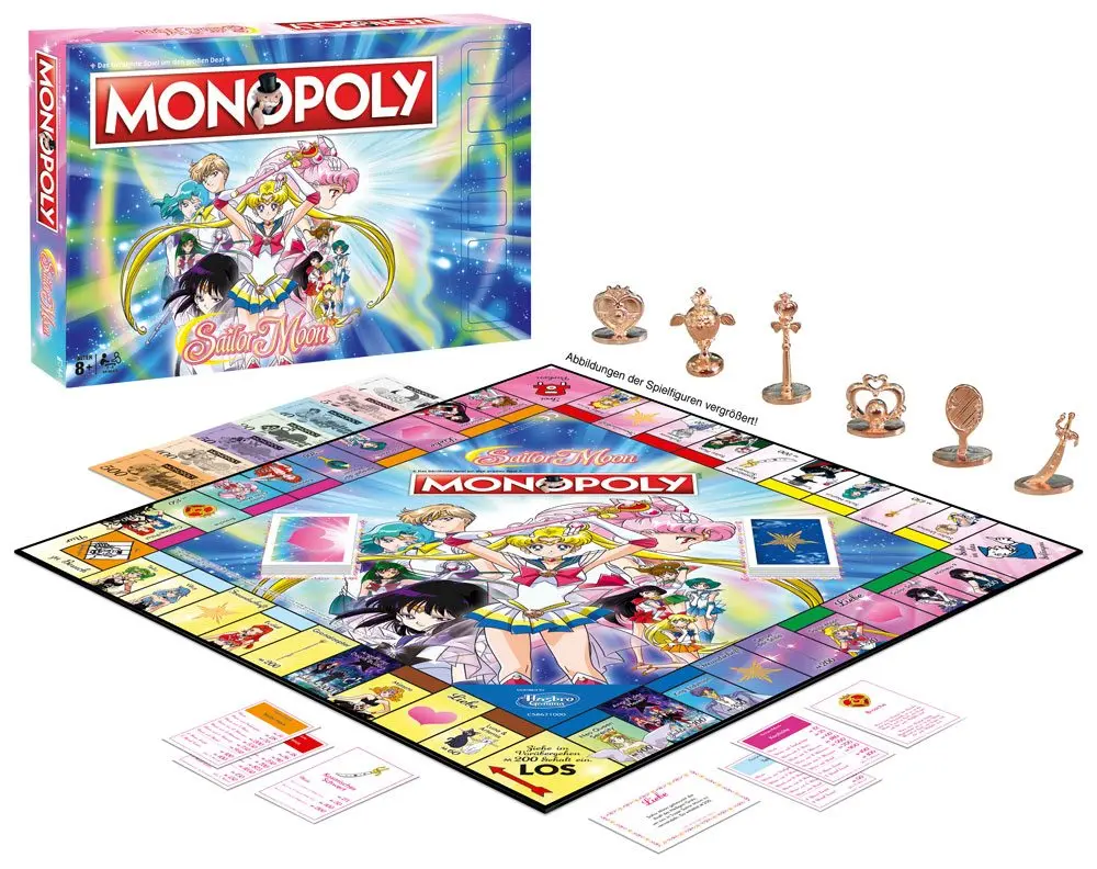 Sailor Moon Brettspiel Monopoly *Deutsche Version* termékfotó
