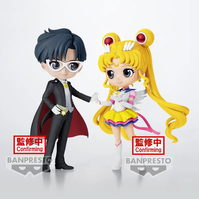 Sailor Moon Pretty Guardian Cosmos the Movie Eternal Sailor Moon Ver.A Q posket Figur 14cm Produktfoto