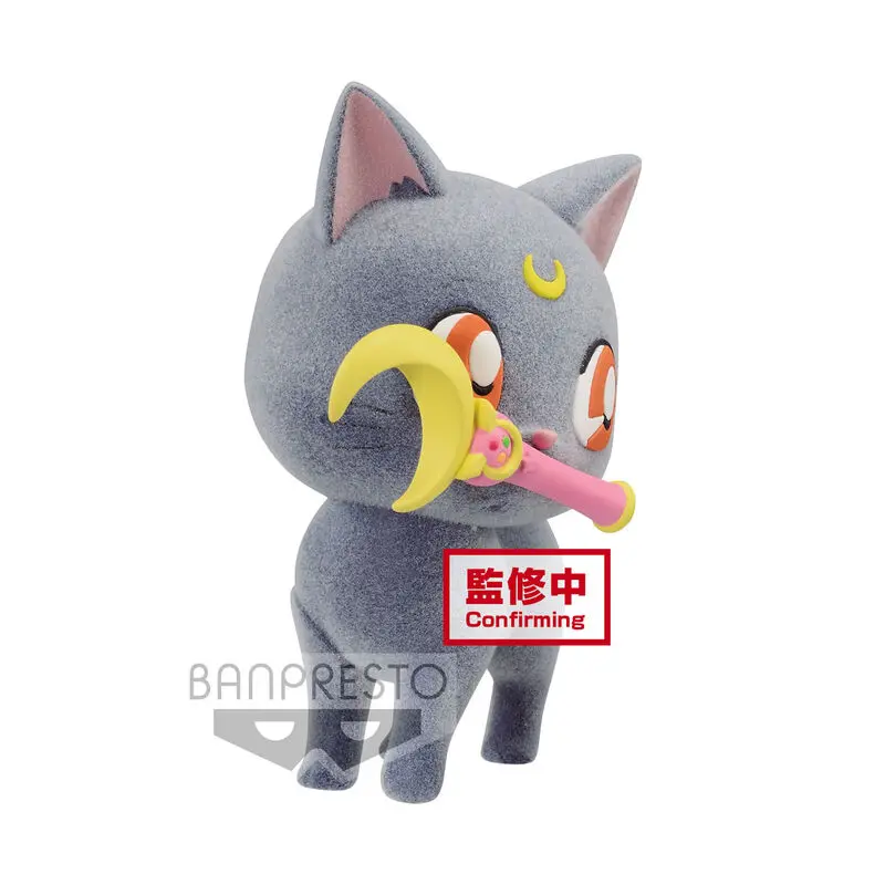 Sailor Moon Eternal Fluffy Puffy Mini Figur Luna Ver. A 7 cm Produktfoto