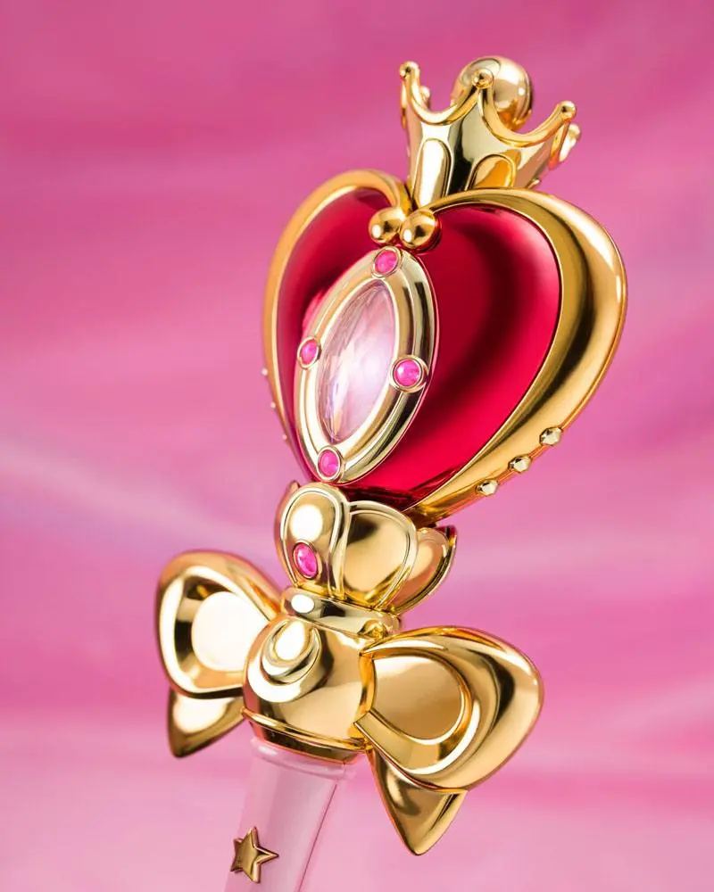 Sailor Moon Proplica Replik 1/1 Spiral Heart Moon Rod Brilliant Color Edition 48 cm Produktfoto