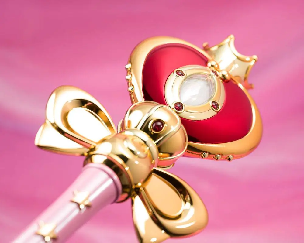 Sailor Moon Proplica Replik 1/1 Spiral Heart Moon Rod Brilliant Color Edition 48 cm Produktfoto