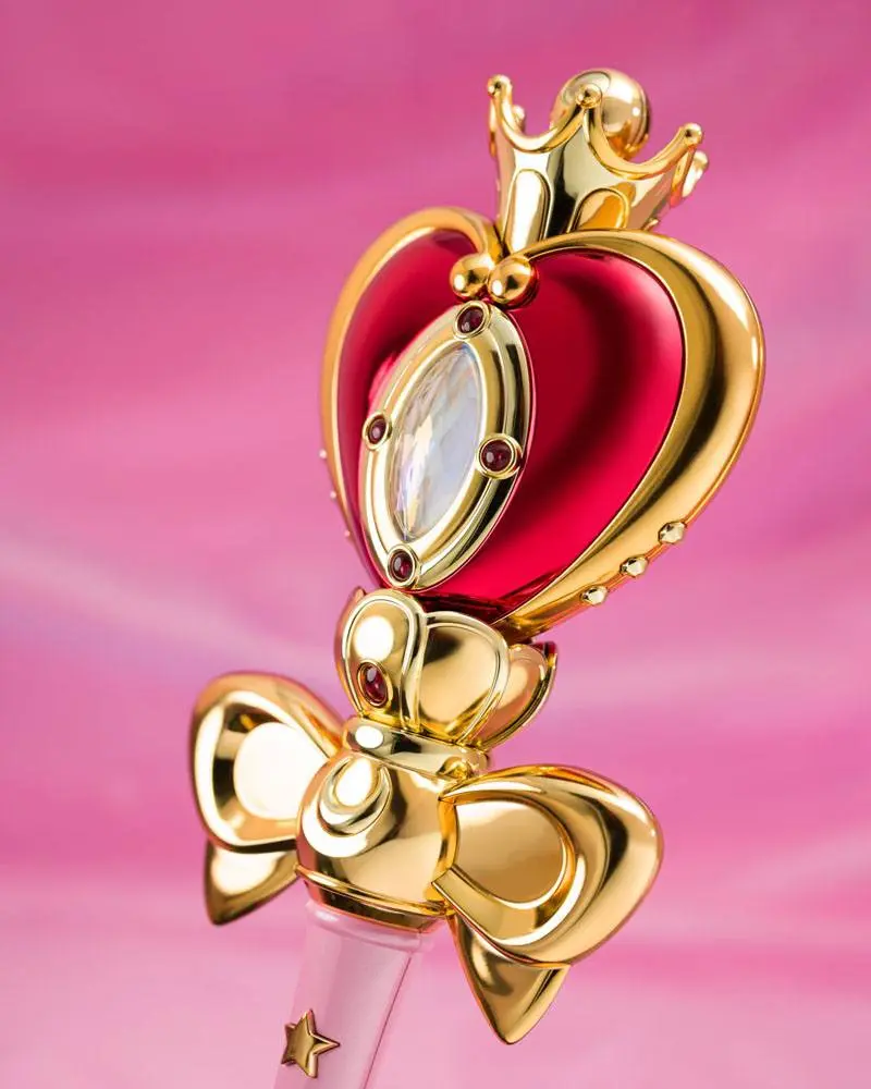 Sailor Moon Proplica Replik 1/1 Spiral Heart Moon Rod Brilliant Color Edition 48 cm Produktfoto