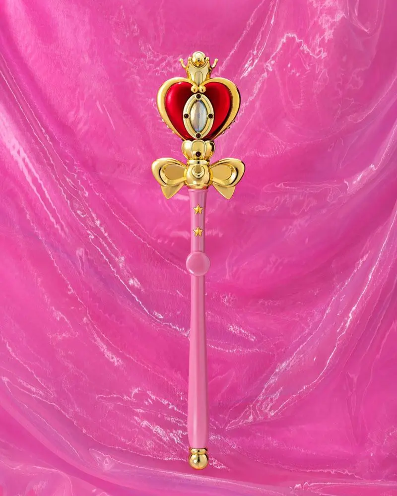 Sailor Moon Proplica Replik 1/1 Spiral Heart Moon Rod Brilliant Color Edition 48 cm Produktfoto