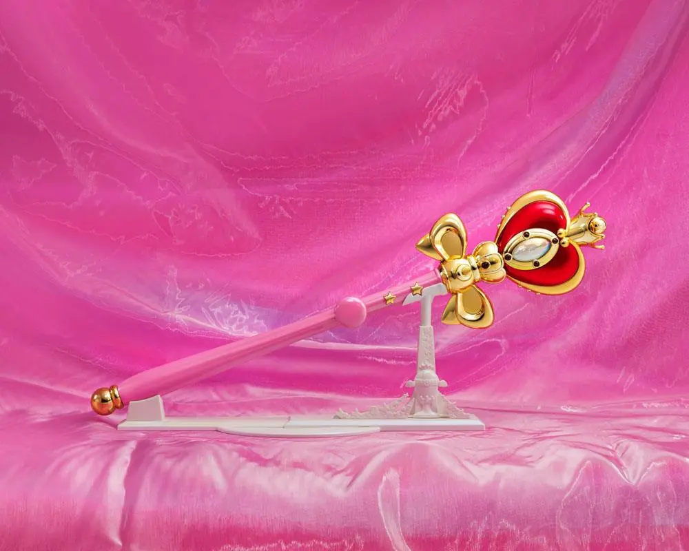 Sailor Moon Proplica Replik 1/1 Spiral Heart Moon Rod Brilliant Color Edition 48 cm Produktfoto