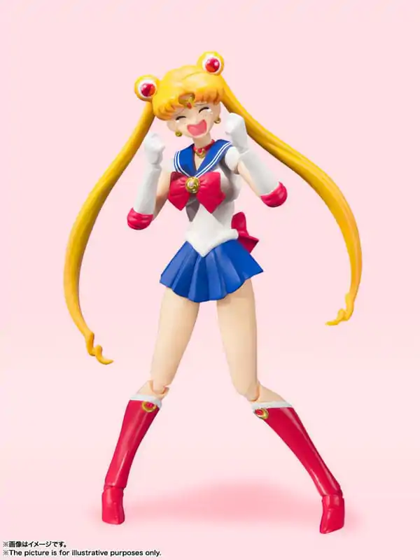 Sailor Moon S.H. Figuarts Actionfigur Sailor Moon Animation Color Edition 14 cm termékfotó