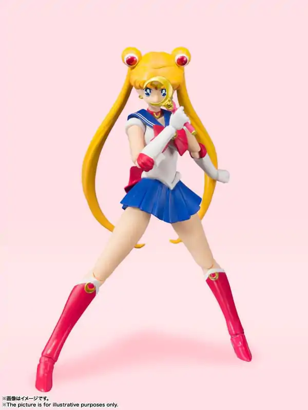 Sailor Moon S.H. Figuarts Actionfigur Sailor Moon Animation Color Edition 14 cm termékfotó