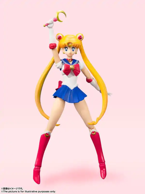 Sailor Moon S.H. Figuarts Actionfigur Sailor Moon Animation Color Edition 14 cm termékfotó