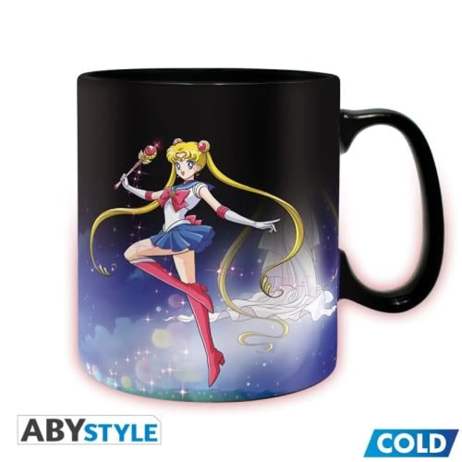 SAILOR MOON - Sailor & Chibi - Tasse Farbwechsel 460ml Produktfoto