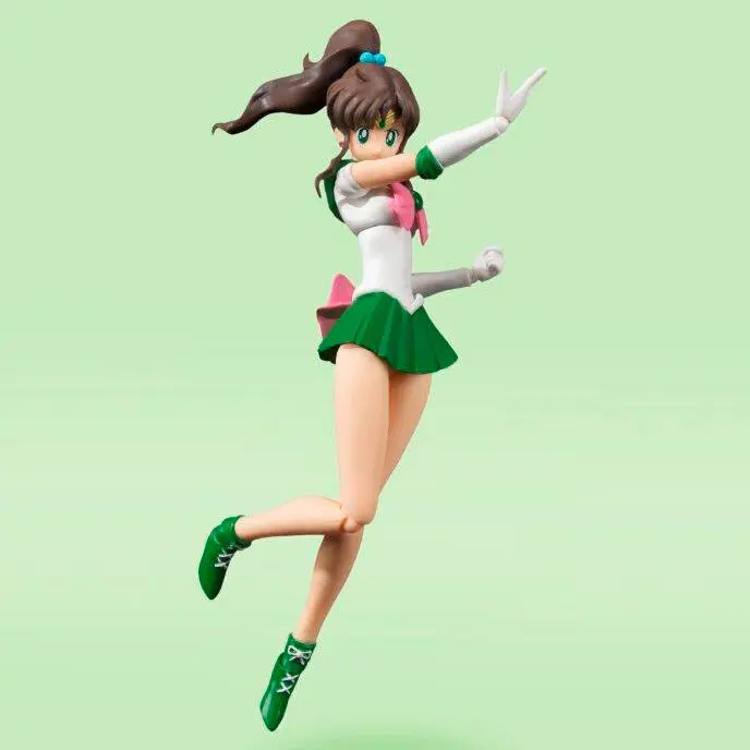 Sailor Moon S.H. Figuarts Actionfigur Sailor Jupiter Animation Color Edition 14 cm Produktfoto