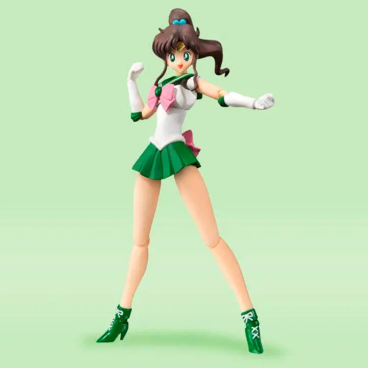 Sailor Moon S.H. Figuarts Actionfigur Sailor Jupiter Animation Color Edition 14 cm Produktfoto