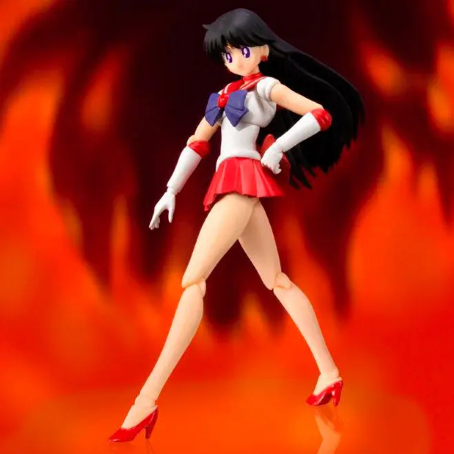 Sailor Moon S.H. Figuarts Actionfigur Sailor Mars Animation Color Edition 14 cm Produktfoto