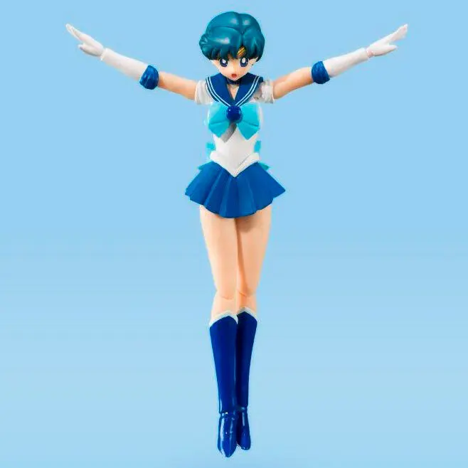 Sailor Moon S.H. Figuarts Actionfigur Sailor Mercury Animation Color Edition 14 cm Produktfoto