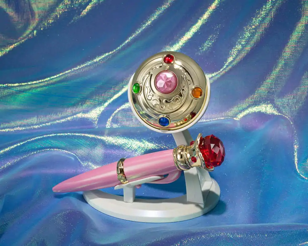 Sailor Moon Proplica Replik Verwandlungsbrosche & Verwandlungsfüller Set Brilliant Color Edition termékfotó