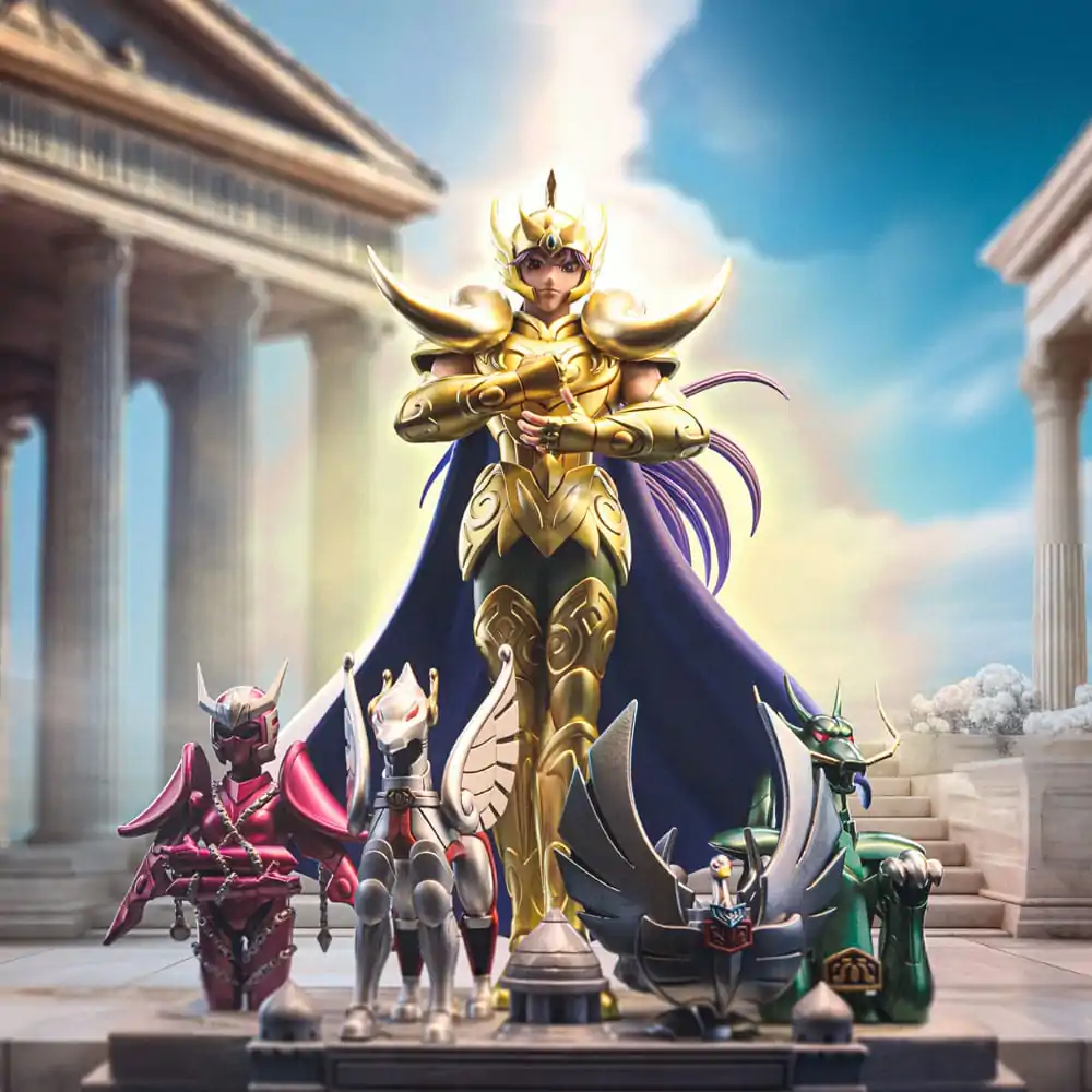 Saint Seiya Art Scale Statue 1/10 Aries Mu Deluxe 27 cm Produktfoto