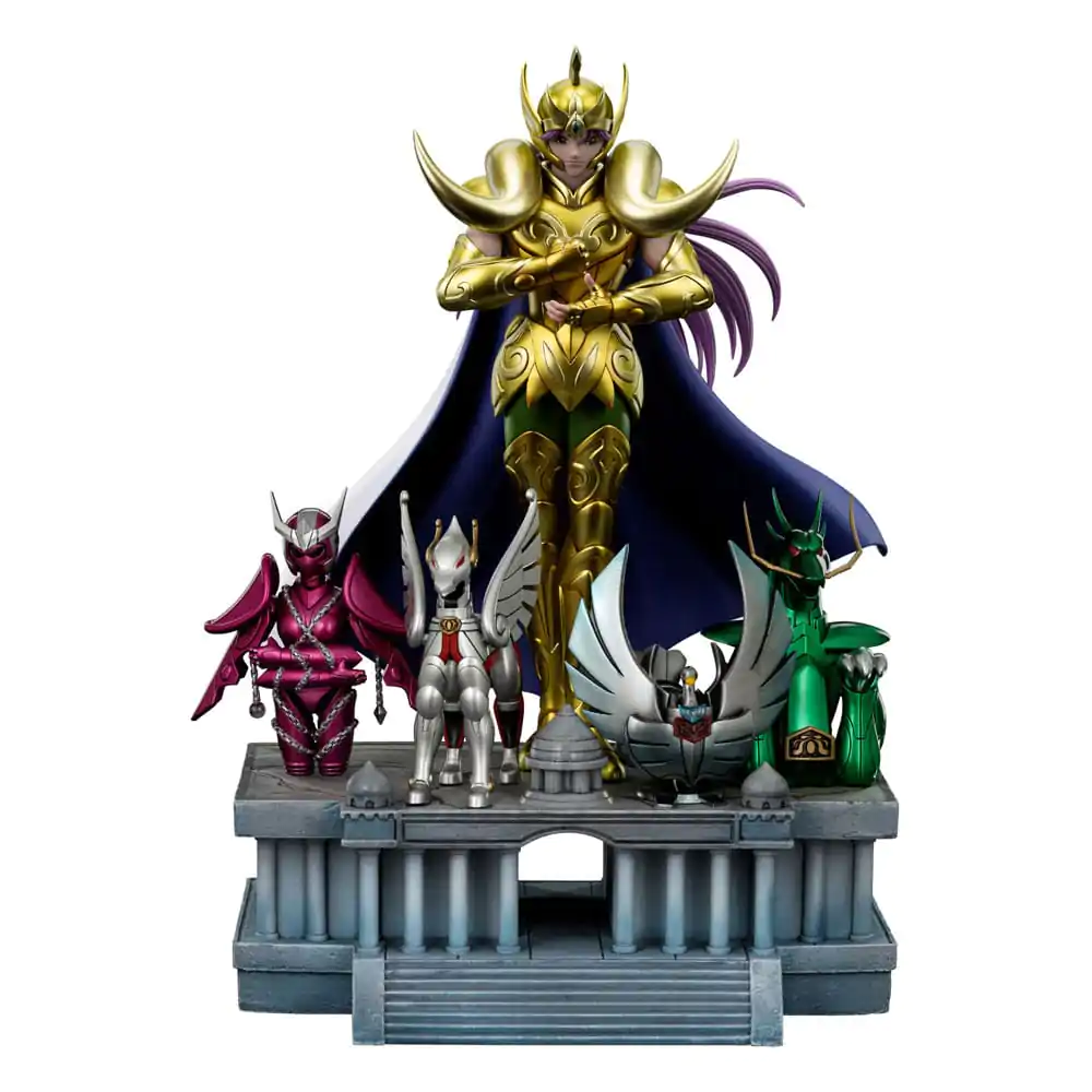 Saint Seiya Art Scale Statue 1/10 Aries Mu Deluxe 27 cm Produktfoto