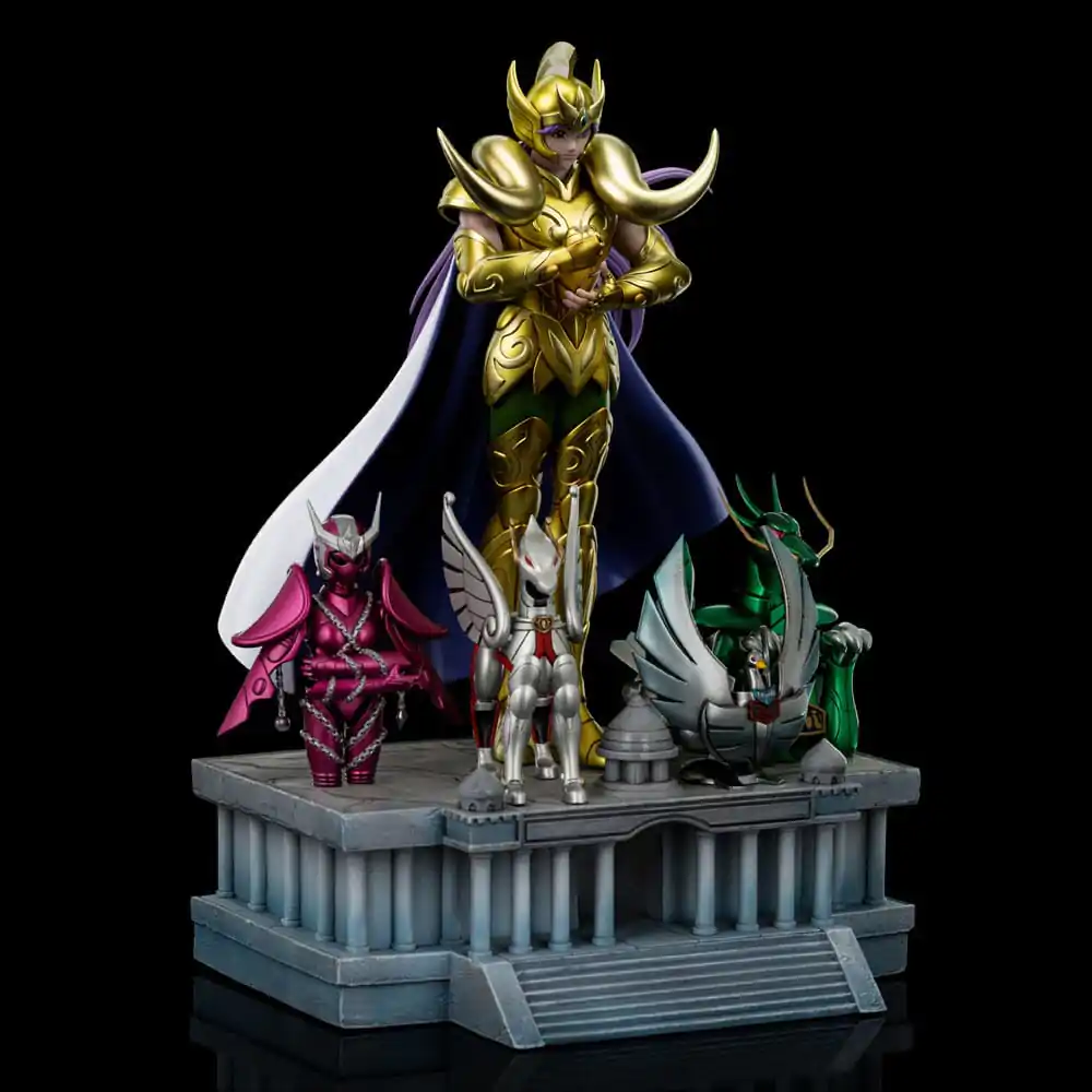 Saint Seiya Art Scale Statue 1/10 Aries Mu Deluxe 27 cm Produktfoto