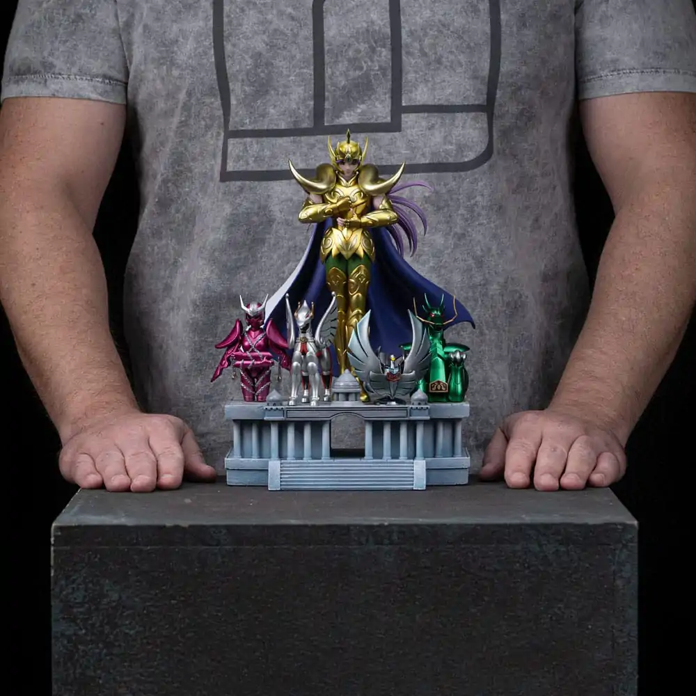 Saint Seiya Art Scale Statue 1/10 Aries Mu Deluxe 27 cm Produktfoto