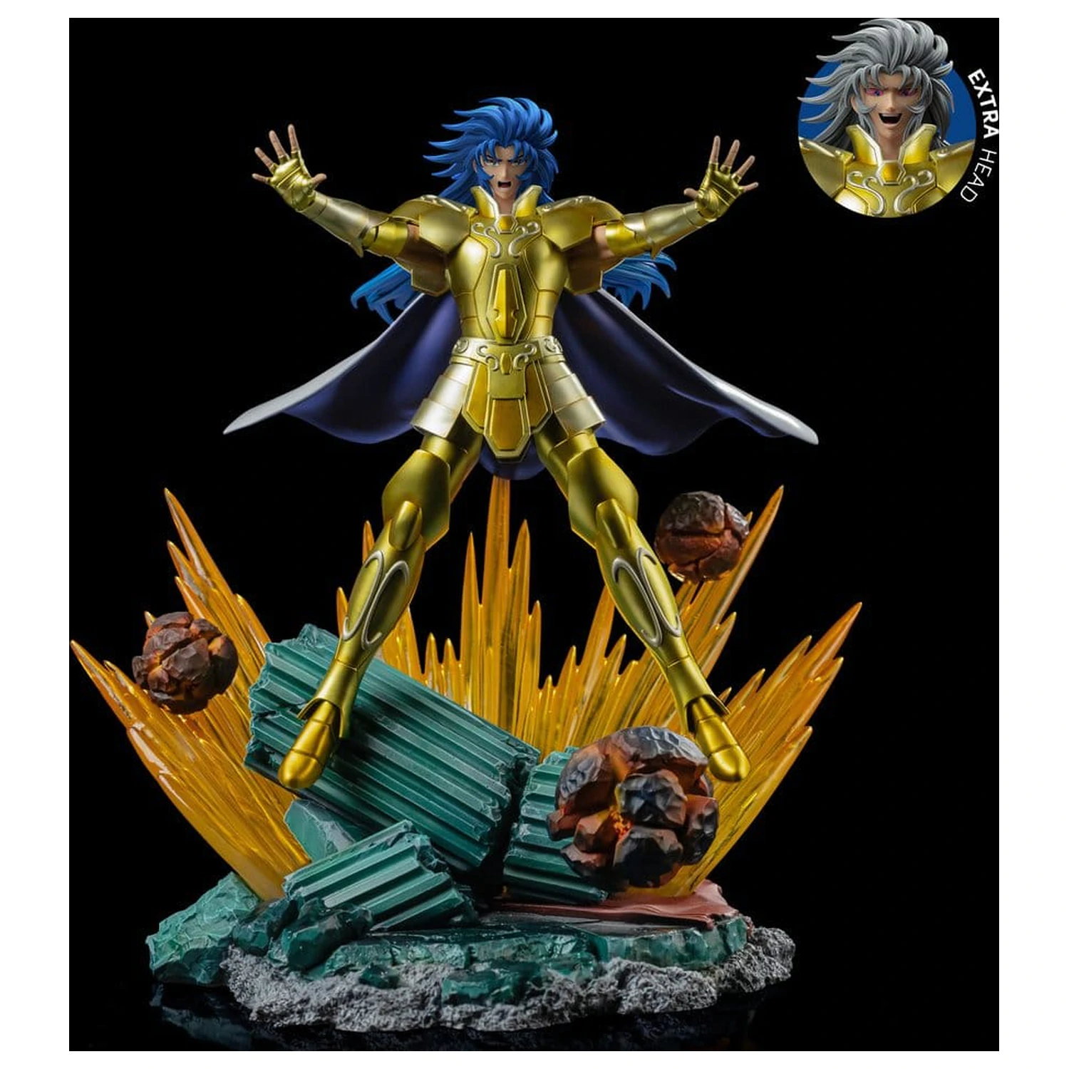 Saint Seiya Art Scale Statue 1/10 Gemini Saga 26 cm Produktfoto