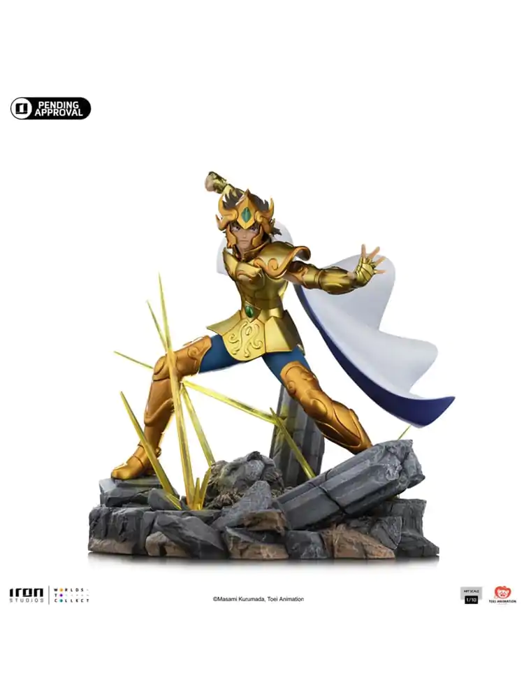 Saint Seiya Art Scale Statue 1/10 Leo Aiolia 24 cm Produktfoto