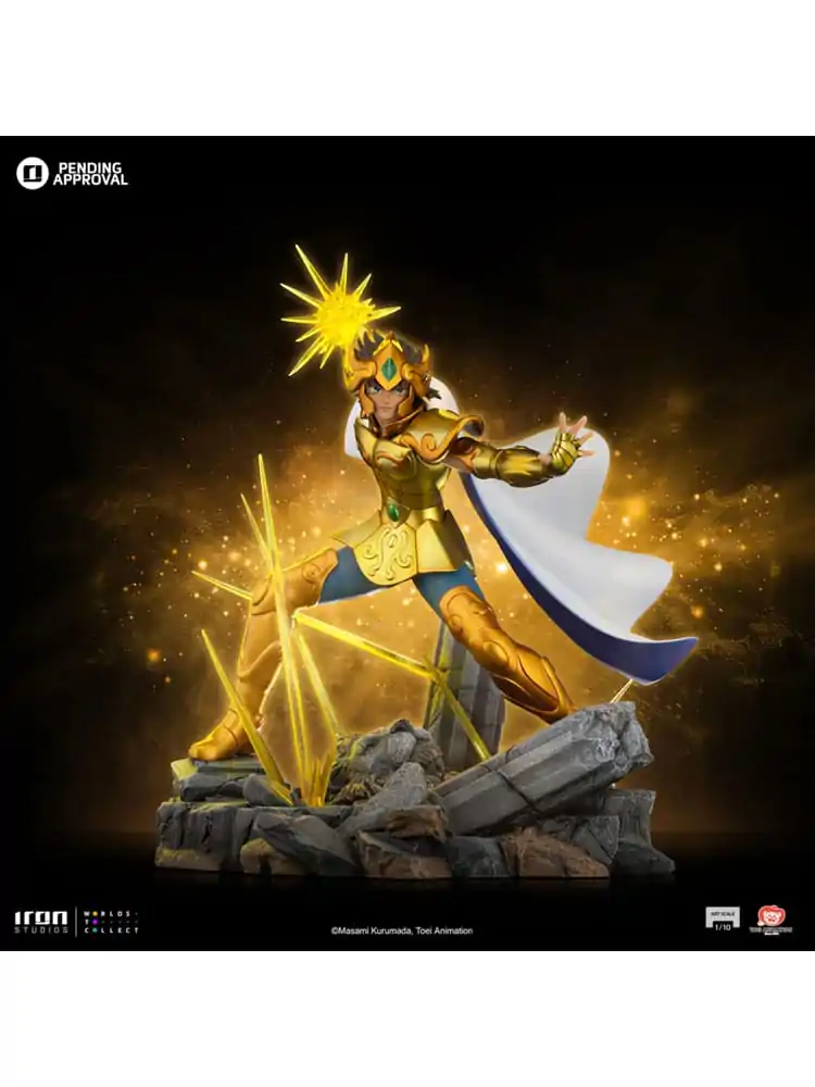 Saint Seiya Art Scale Statue 1/10 Leo Aiolia 24 cm Produktfoto