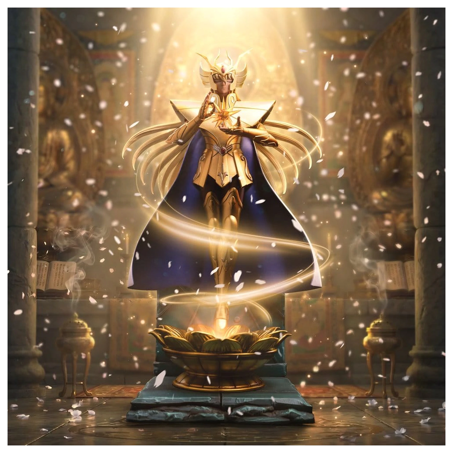 Saint Seiya Art Scale Statue 1/10 Virgo Shaka 28 cm Produktfoto