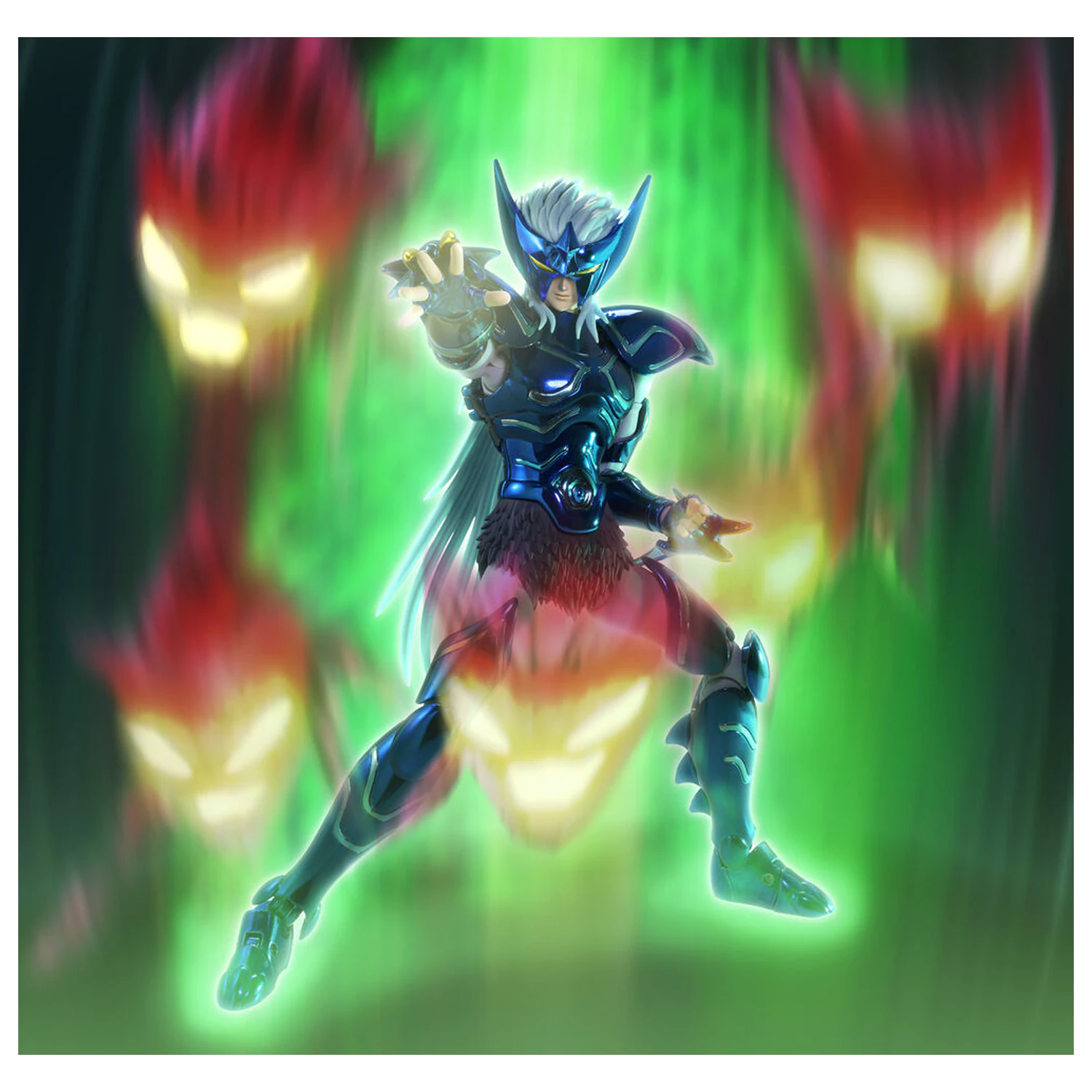 Saint Seiya Epsilon Alioth Fenrir Figur 17cm Produktfoto