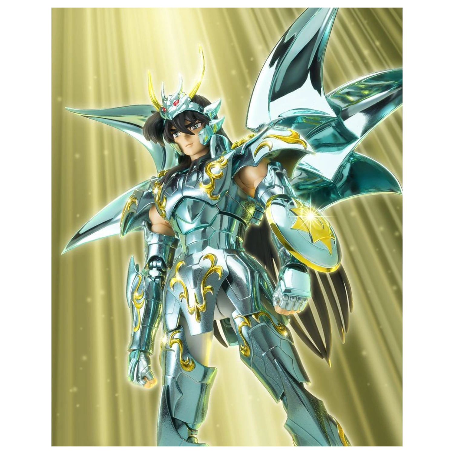 Saint Seiya Saint Cloth Myth EX Dragon Shiryu God Cloth Figur 17,5 cm Produktfoto