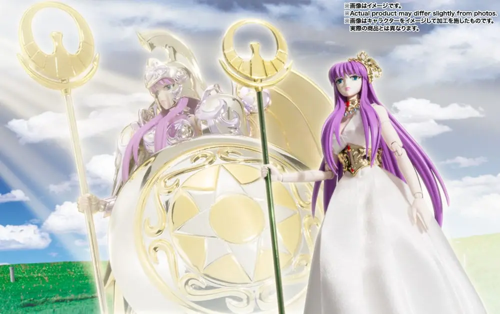 Saint Seiya Saint Cloth Myth Ex Actionfiguren Goddess Athena &amp; Saori Kido 16 cm Produktfoto
