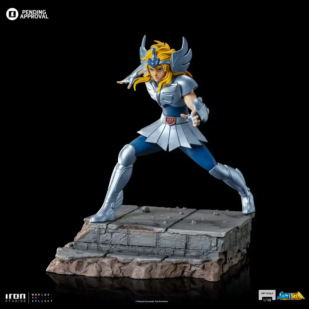 Saint Seiya Art Scale Statue 1/10 Cygnus Hyoga 19 cm termékfotó