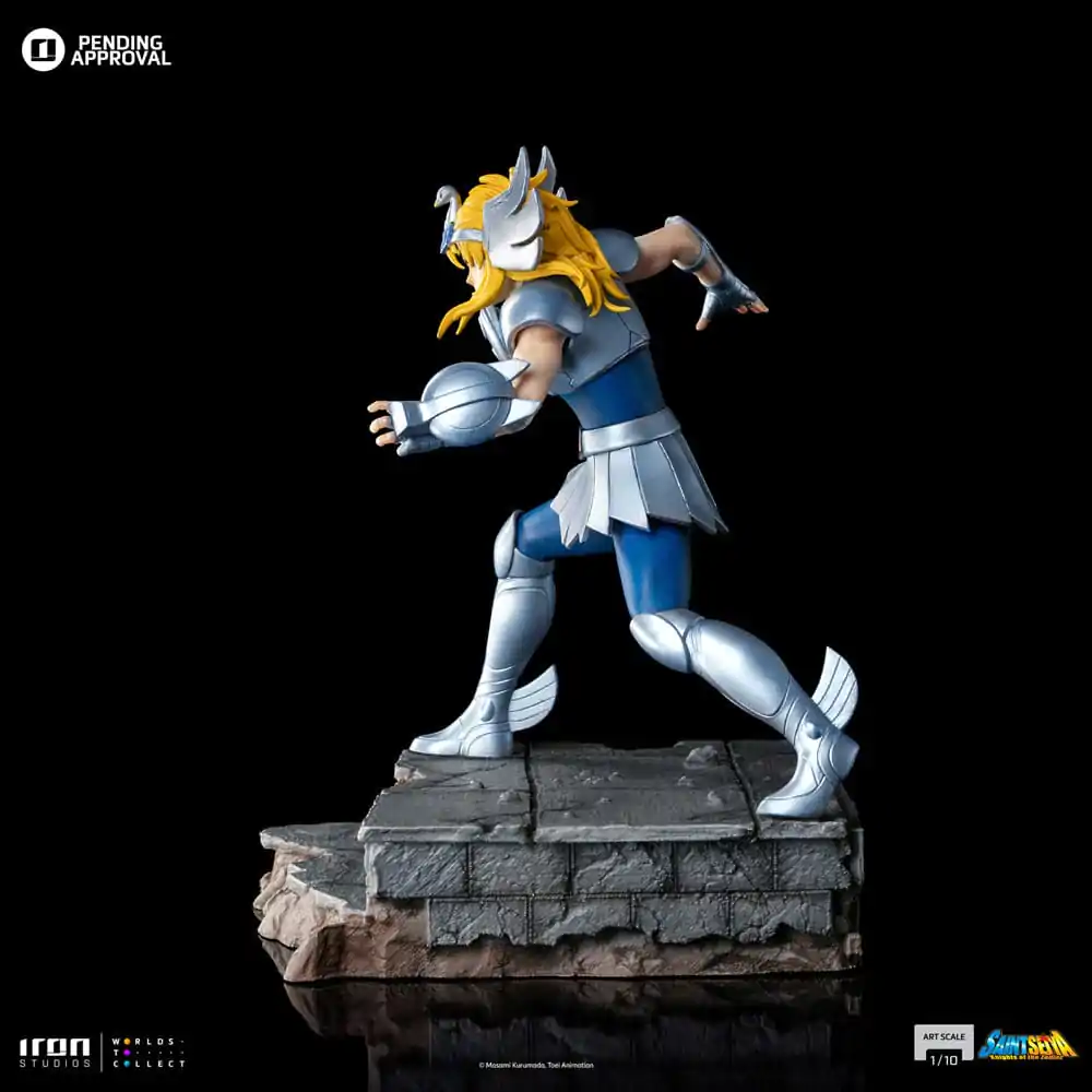 Saint Seiya Art Scale Statue 1/10 Cygnus Hyoga 19 cm termékfotó