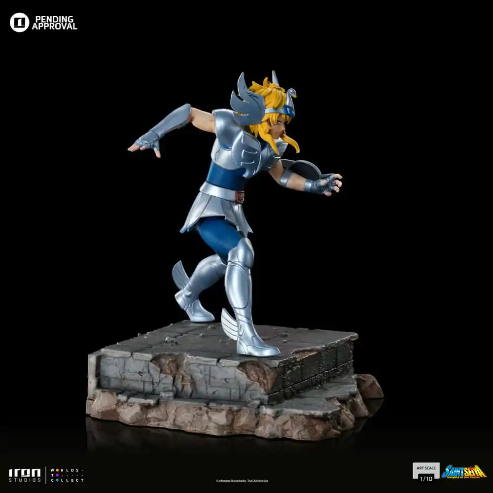 Saint Seiya Art Scale Statue 1/10 Cygnus Hyoga 19 cm termékfotó