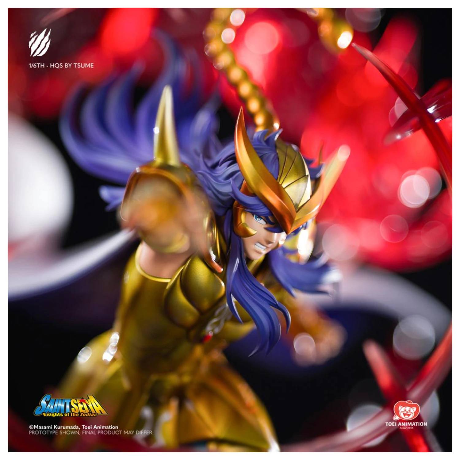 Saint Seiya Scorpio Milo Statue HQS 1/6 By Tsume 62 Zentimeter Produktfoto