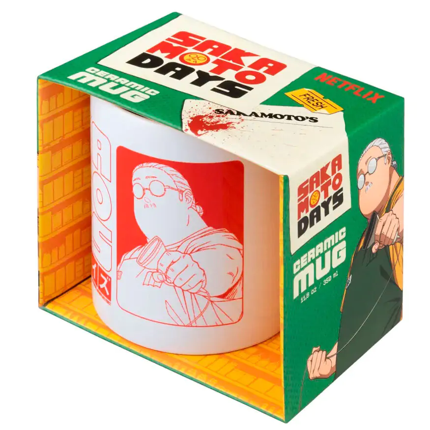 Sakamoto Days Becher 350 ml Produktfoto