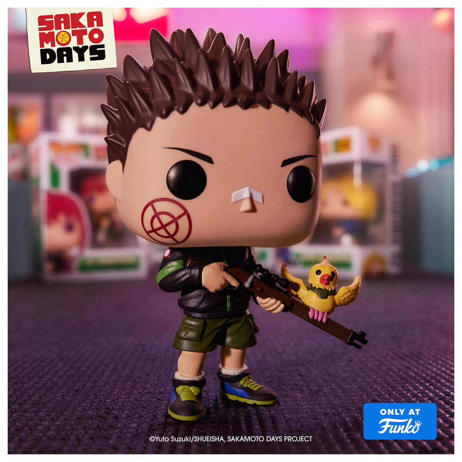 Sakamoto Days Funko POP! Animation Vinyl Figur Heisuke & Piisuke Exclusive Edition 9 cm Produktfoto