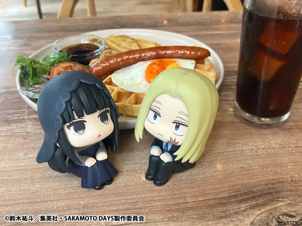 Sakamoto Days Look Up PVC Statue Shishiba & Osaragi Set (mit Geschenk) 11 cm Produktfoto