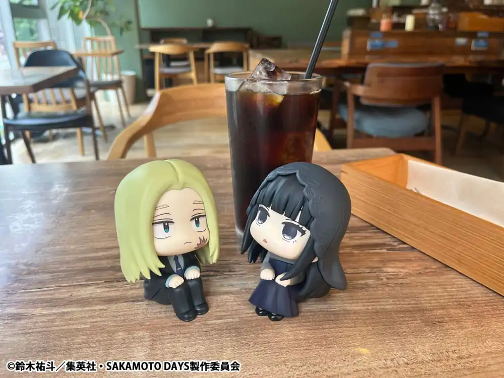 Sakamoto Days Look Up PVC Statue Shishiba & Osaragi Set (mit Geschenk) 11 cm Produktfoto