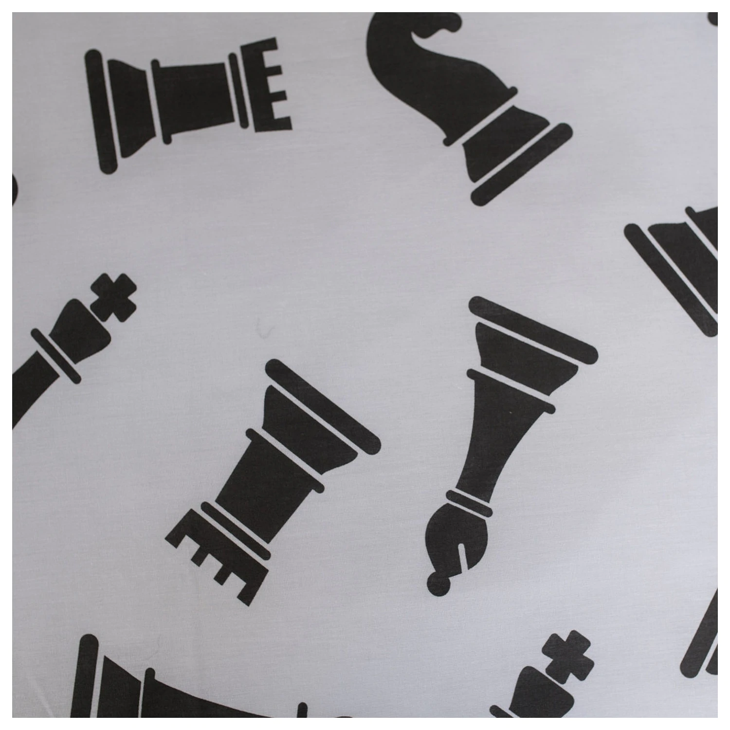 Schachfiguren Bettbezug Produktfoto