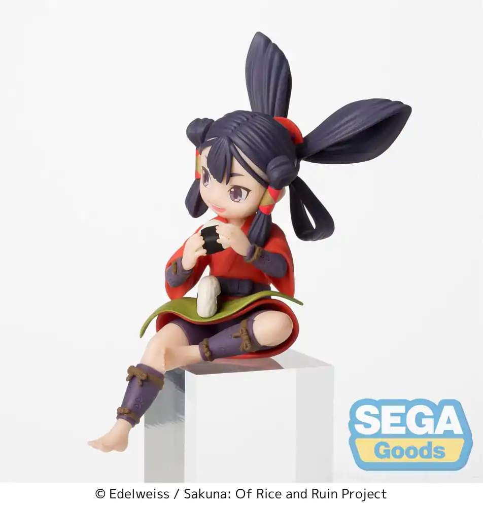 Sakuna: Of Rice and Ruin PM Perching PVC Statue Sakuna Anime Ver. 14 cm termékfotó