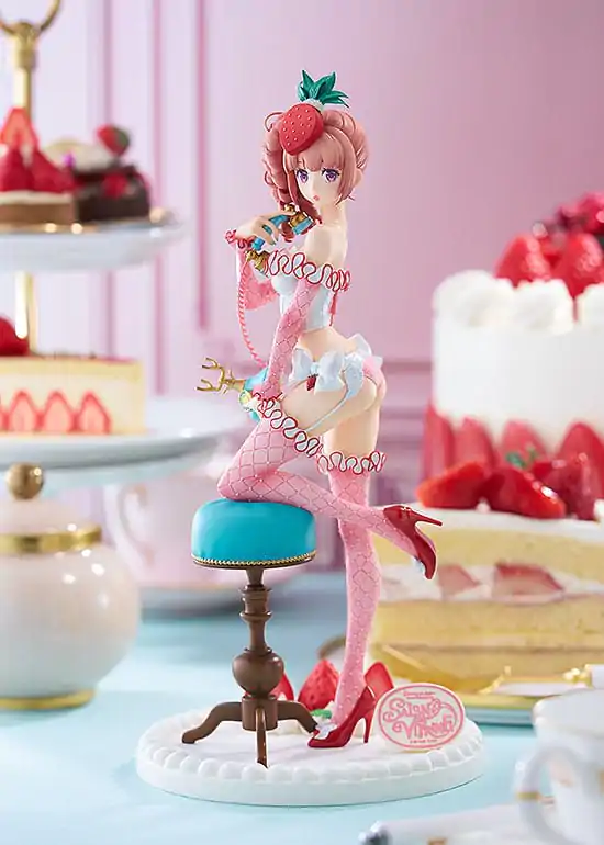 Salon de Vitrine PVC Statue 1/6 Strawberry Shortcake Bustier Girl 26 cm termékfotó