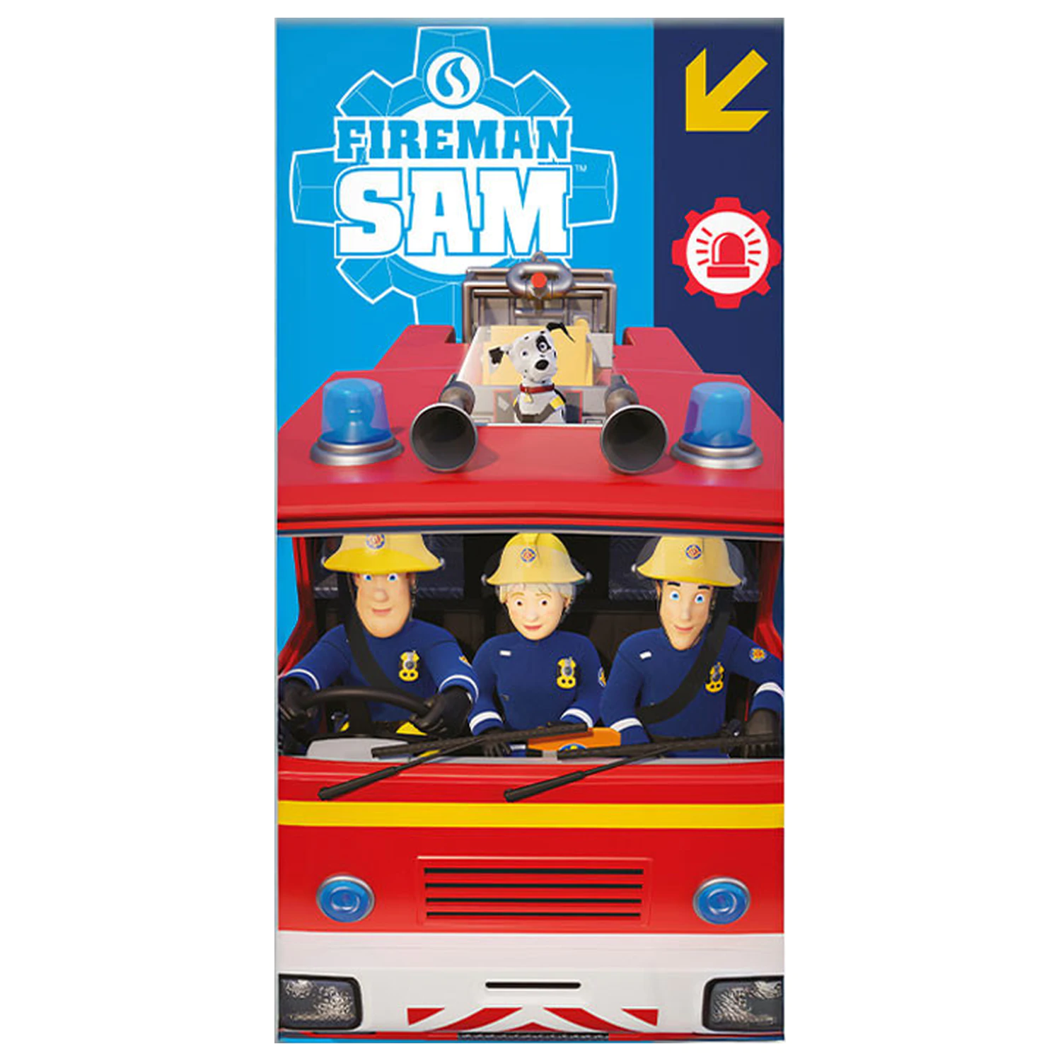 Fireman Sam Jupiter Handtuch Produktfoto