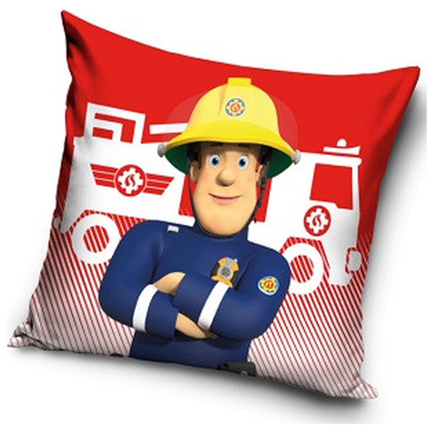 Fireman Sam rote Kissenbezug Produktfoto