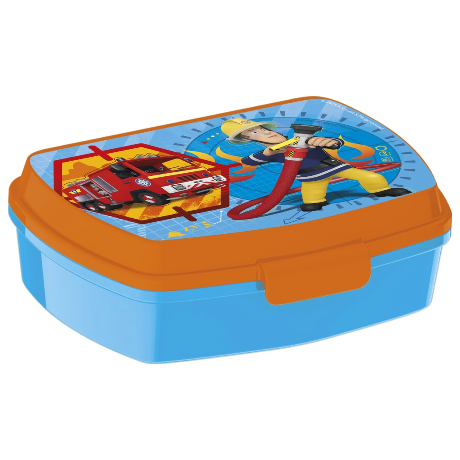 Fireman Sam Rescue Mission lustige Plastik Sandwichdose Produktfoto