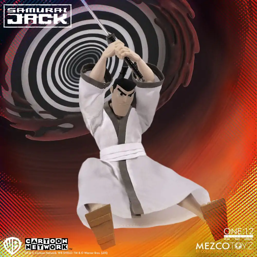 Samurai Jack Actionfigur 1/12 Samurai Jack 17 cm Produktfoto