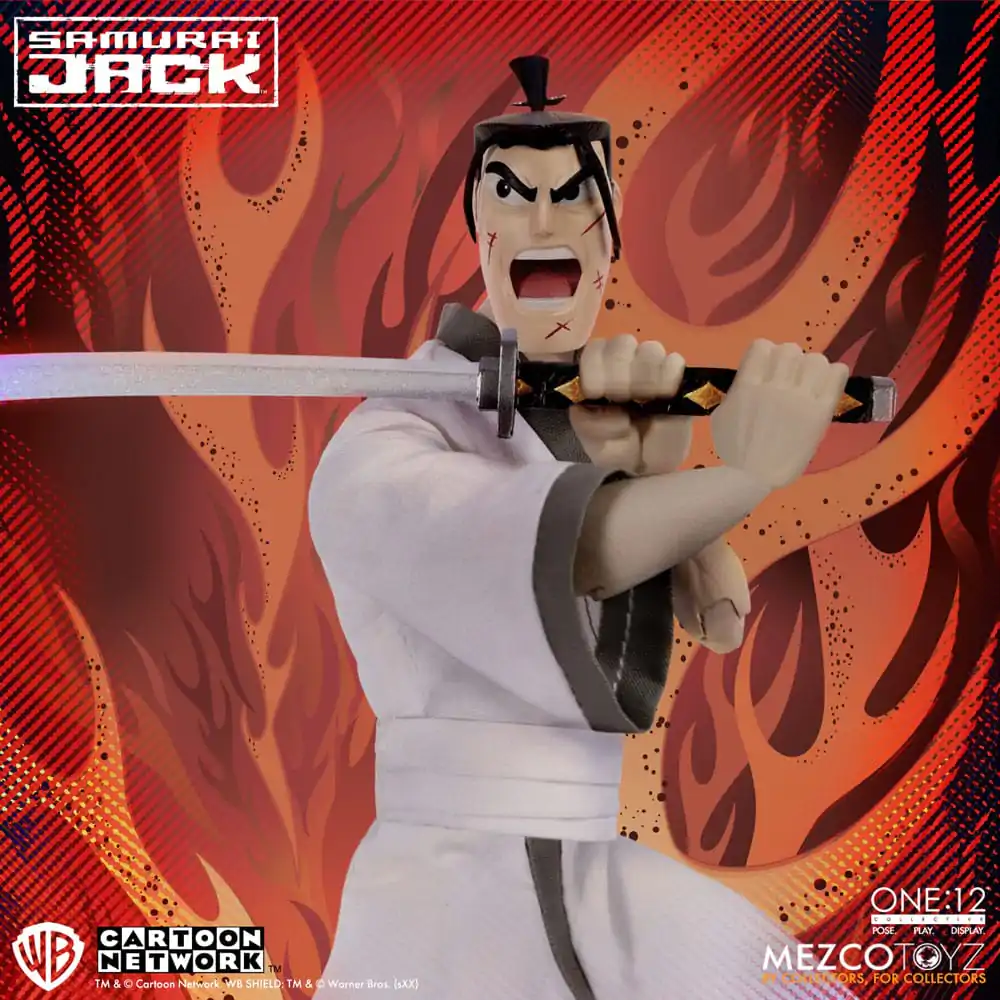 Samurai Jack Actionfigur 1/12 Samurai Jack 17 cm Produktfoto