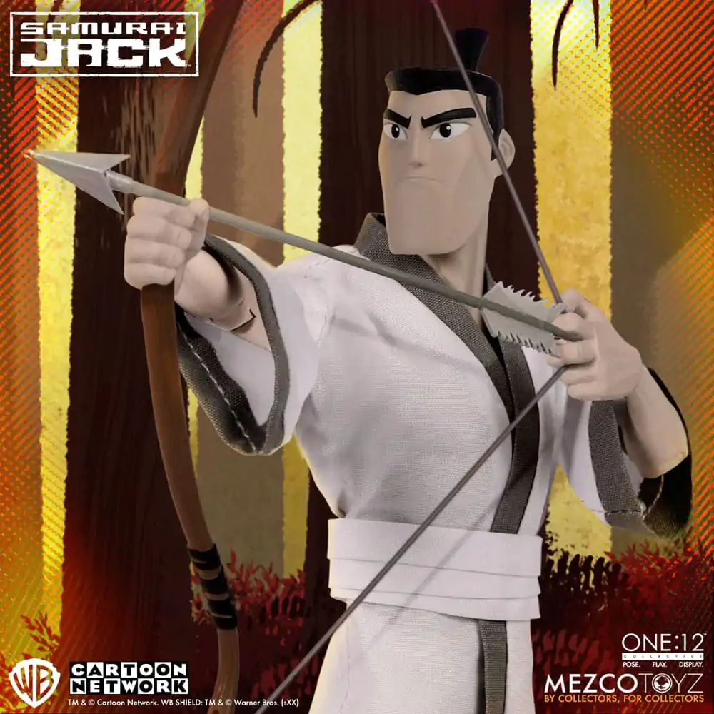 Samurai Jack Actionfigur 1/12 Samurai Jack 17 cm Produktfoto